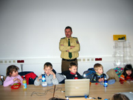 Zu Besuch bei der Polizei